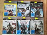 Assassin's na PS3 zestaw 6 gier