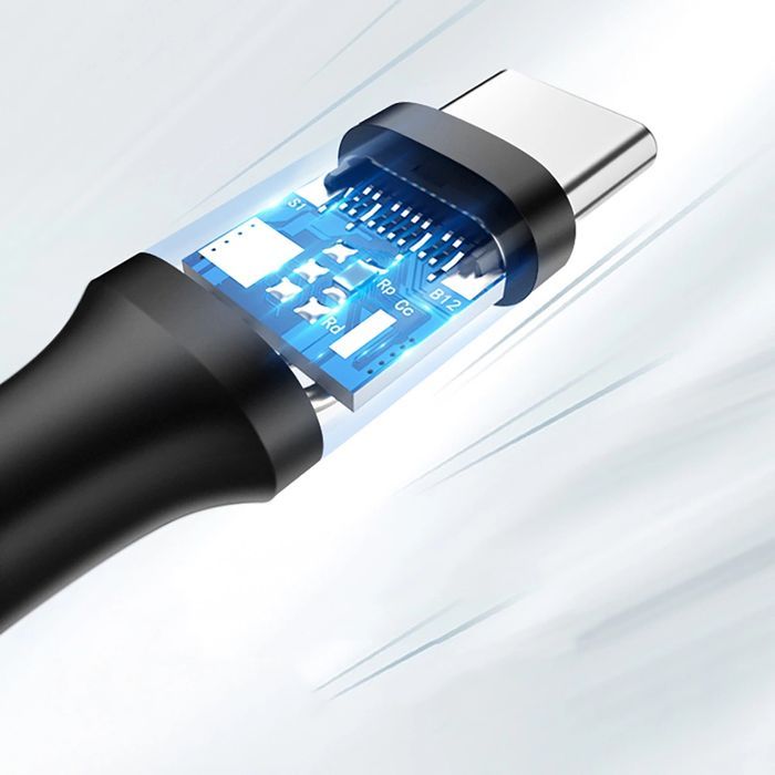 Ugreen kabel przewód USB - USB Typ C Quick Charge 3.0 3A 0,25m czarny