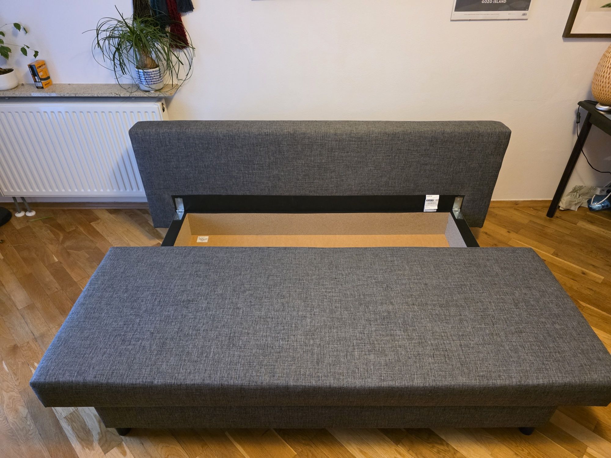 Rozkładana 3-osobowa sofa Ikea ASARUM