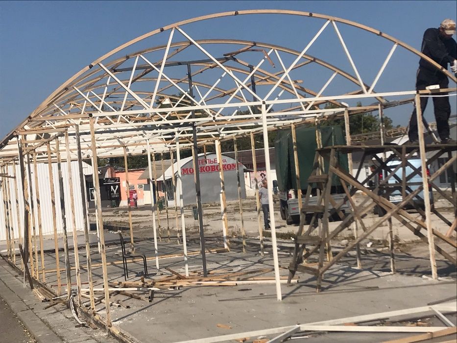 Фермы навеса для теплицы, магазин , беседка, гараж, склада ангара