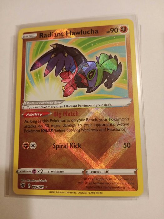Karta Pokemon Astral Radiance 081/189 Radiant Hawlucha