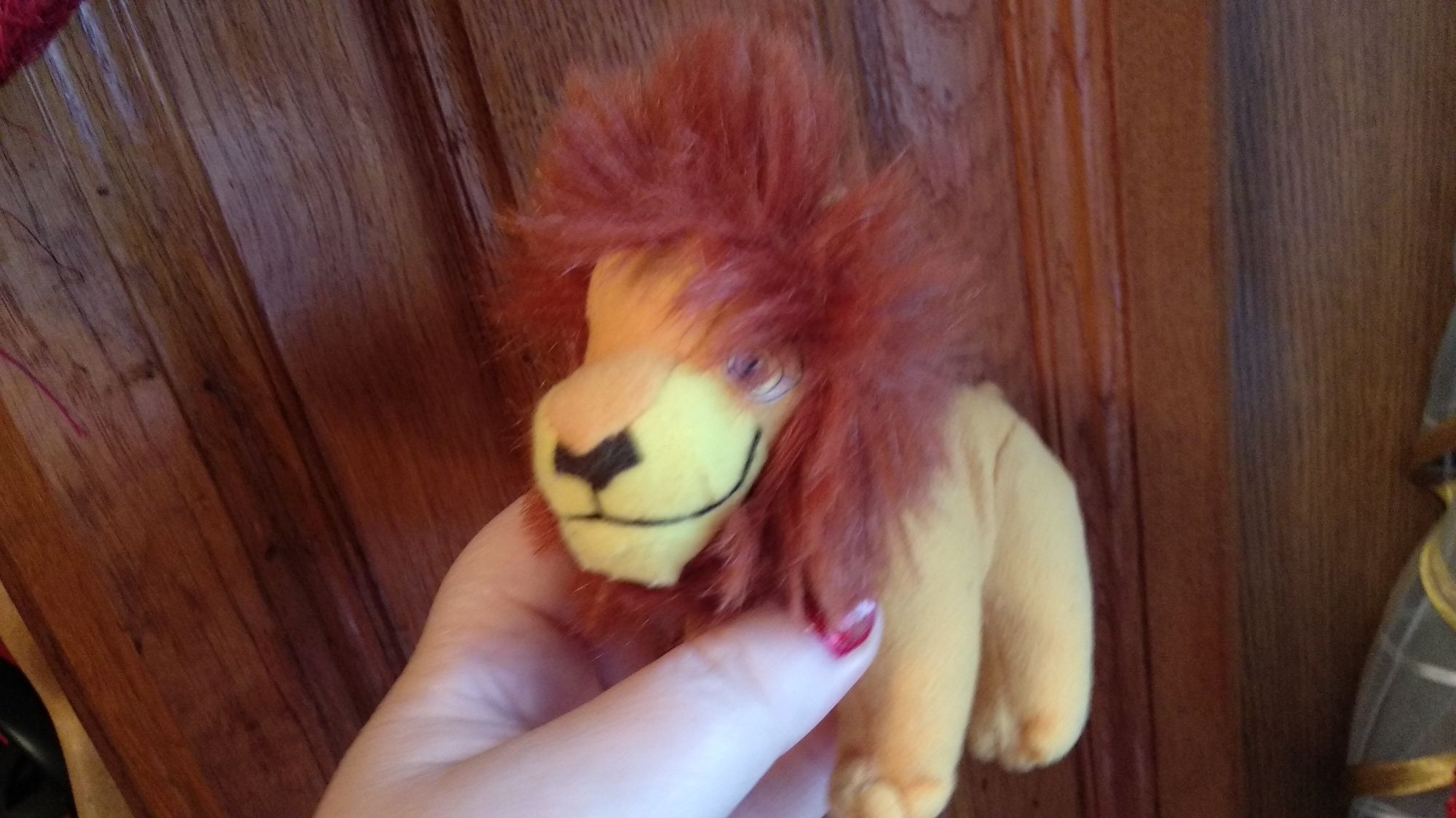 Мягкая игрушка лев львёнок Макдональдс 1998 плюшевый детский 17см