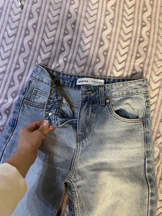 Прямі джинси бершка