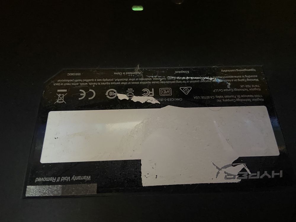 Клавіатура HyperX Alloy Core RGB б/у 8/10
