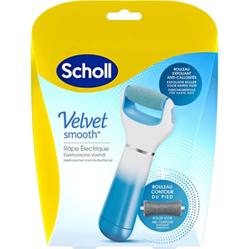 scholl velvet smooth elektroniczny pilnik do stóp z kryształkami