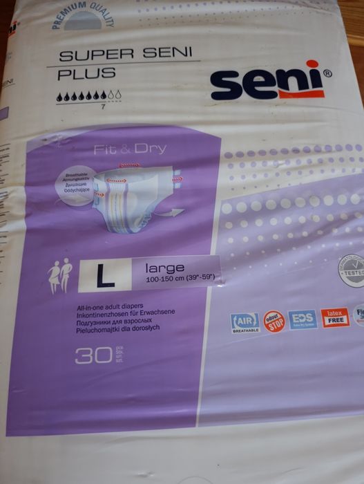 Pieluchomajtki dla dorosłych, rozmiar L