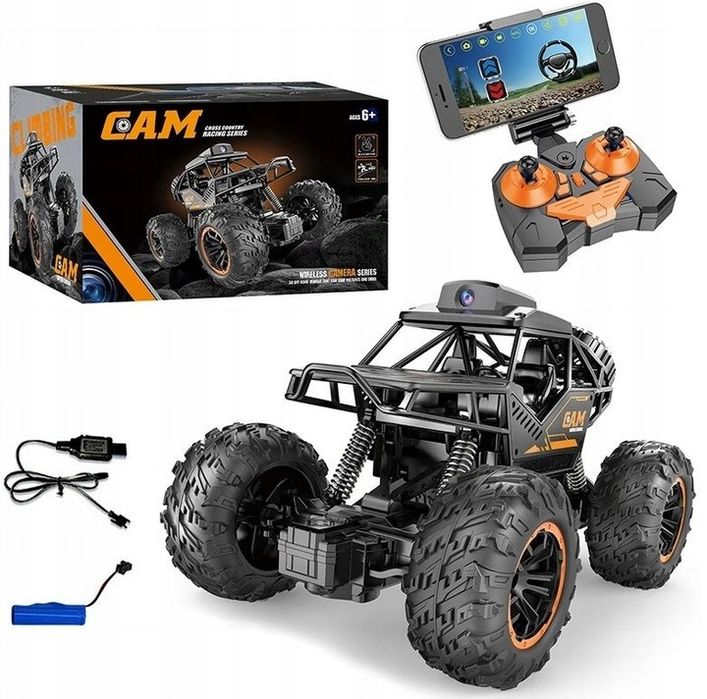 Samochód Zdalnie Sterowany Z Kamerą Wifi Auto Rc