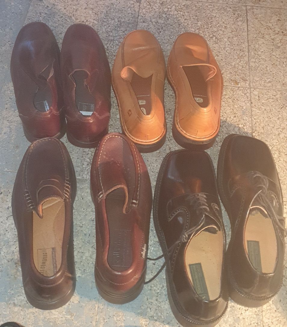 sapatos clássicos bom stado nunca usado