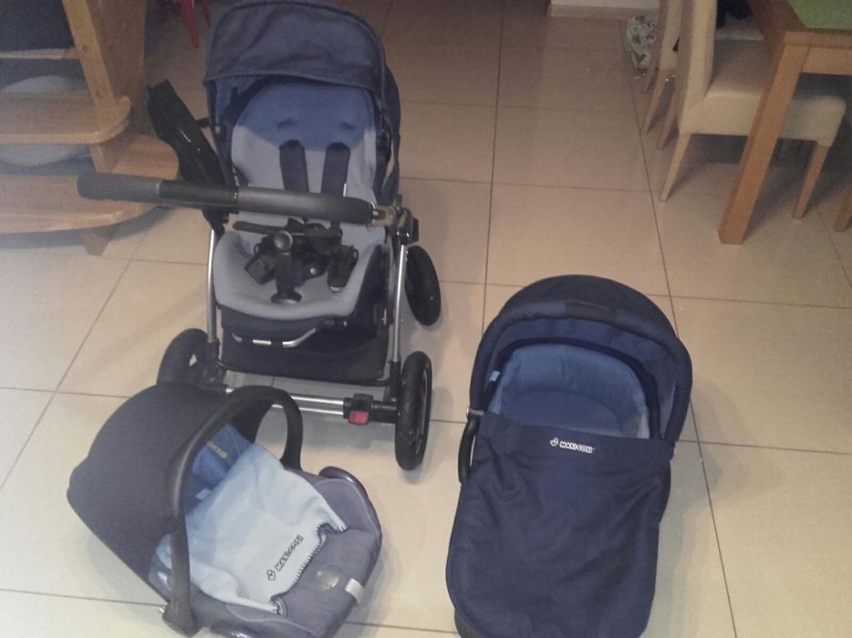 wózek Maxi Cosi Mura 4 głęboko -spacerowy+fotelik maxi cosi CabrioFix