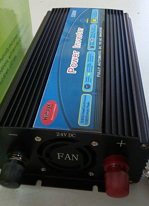 Преобразователь напряжения инвертор перетворювач 24v 220v 3800W  5300W