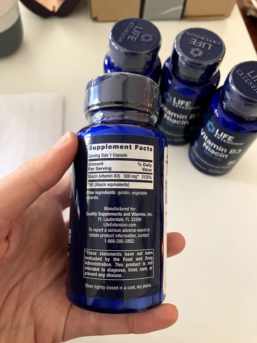 Vitamin B3 Niacin suplemento