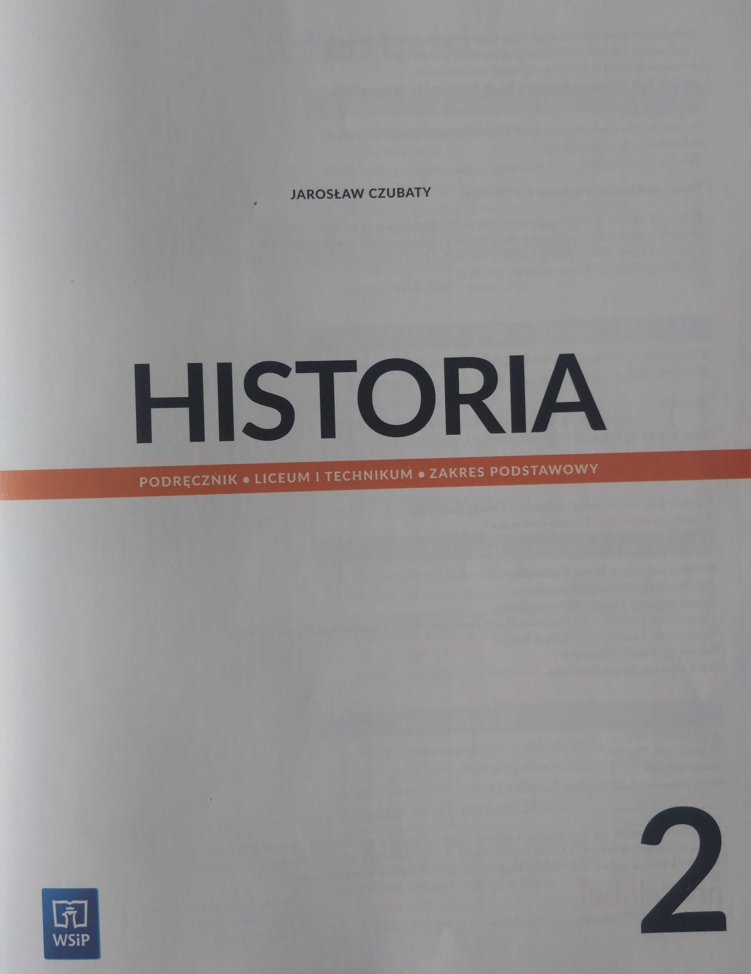 Historia 2 zakres podstawowy WSIP 2023