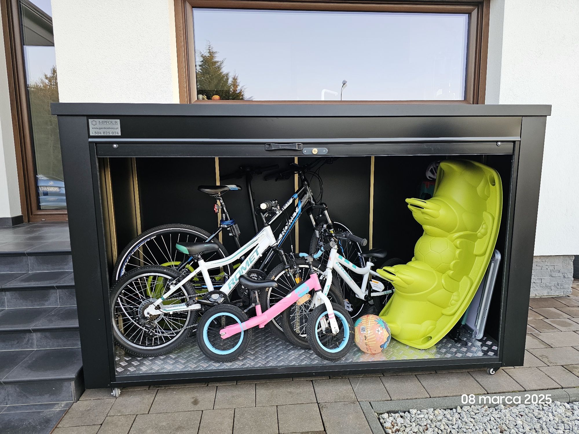 Box parkingowy, boksów garażowy, schowek rowerowy, schowek narzedziowy