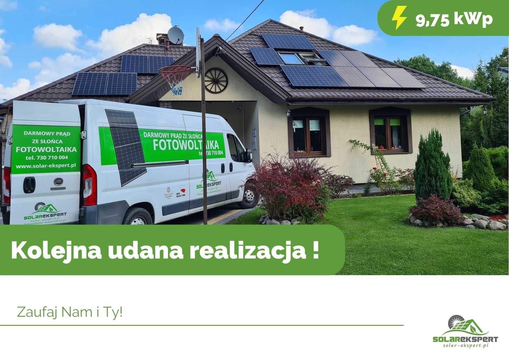 Instalacja fotowoltaiczna- fotowoltaika SZYBKI MONTAŻ !!