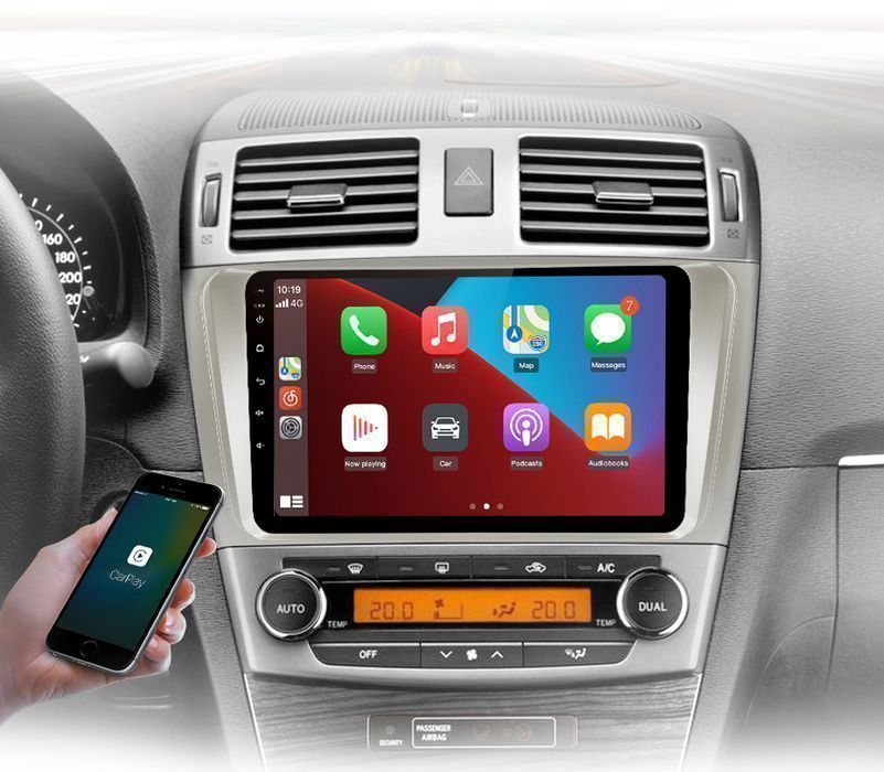 Radio nawigacja Toyota Avensis T27 2008 - 2015 Android Carplay 2GB