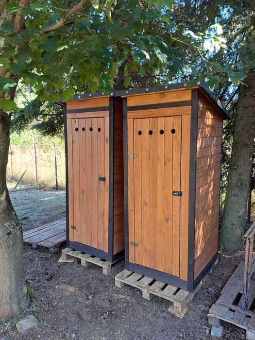 WC drewniane na budowę lub na działkę zapraszamy