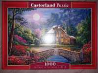 Puzzle Castorland - Cottage in the moon garden 1000