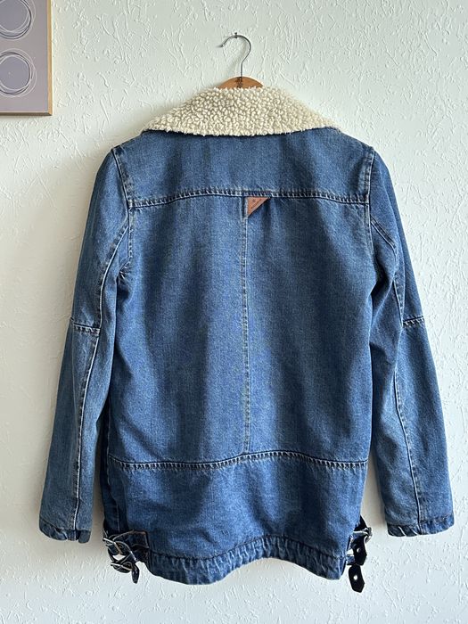 Утеплена джинсова куртка Pull&Bear