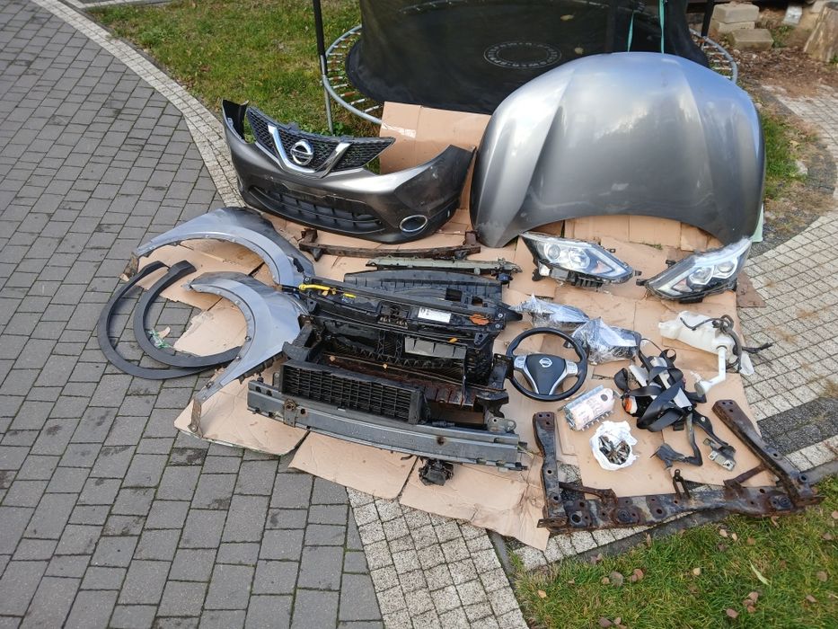 Nissan qashqai 2015r  kompletny przód cały zestaw