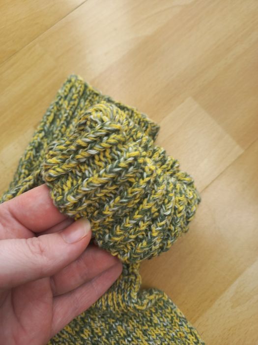 Grube ręcznie robione skarpety rozm.38