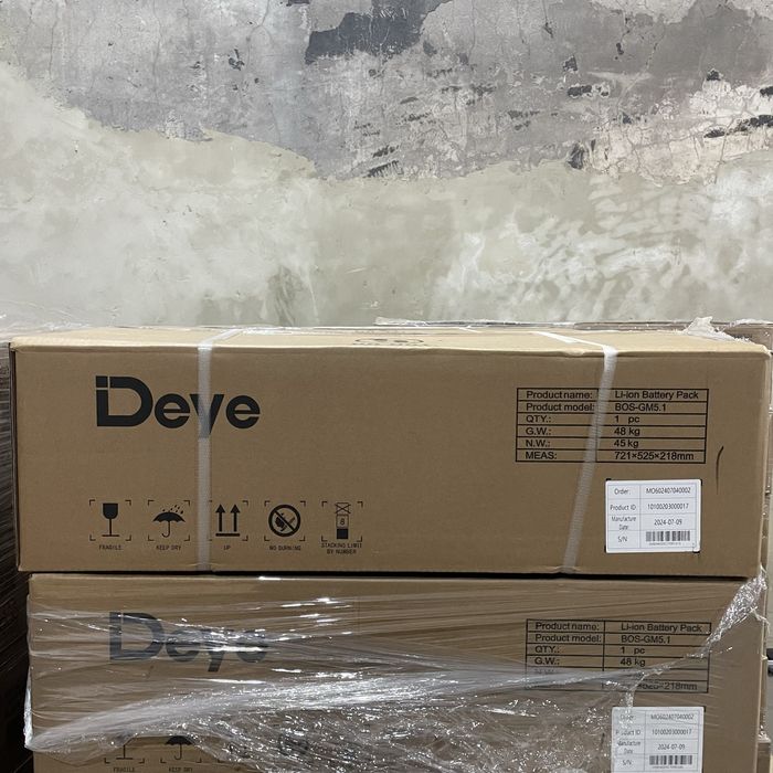 Deye SUN-50K-SG01HP3-EU-BM4 Гібридний інвертор 50кВт 3 фази 4MPPT HV