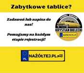 Rzeczoznawca samochodowy, Rejestracja na zabytek, biała karta. Sct