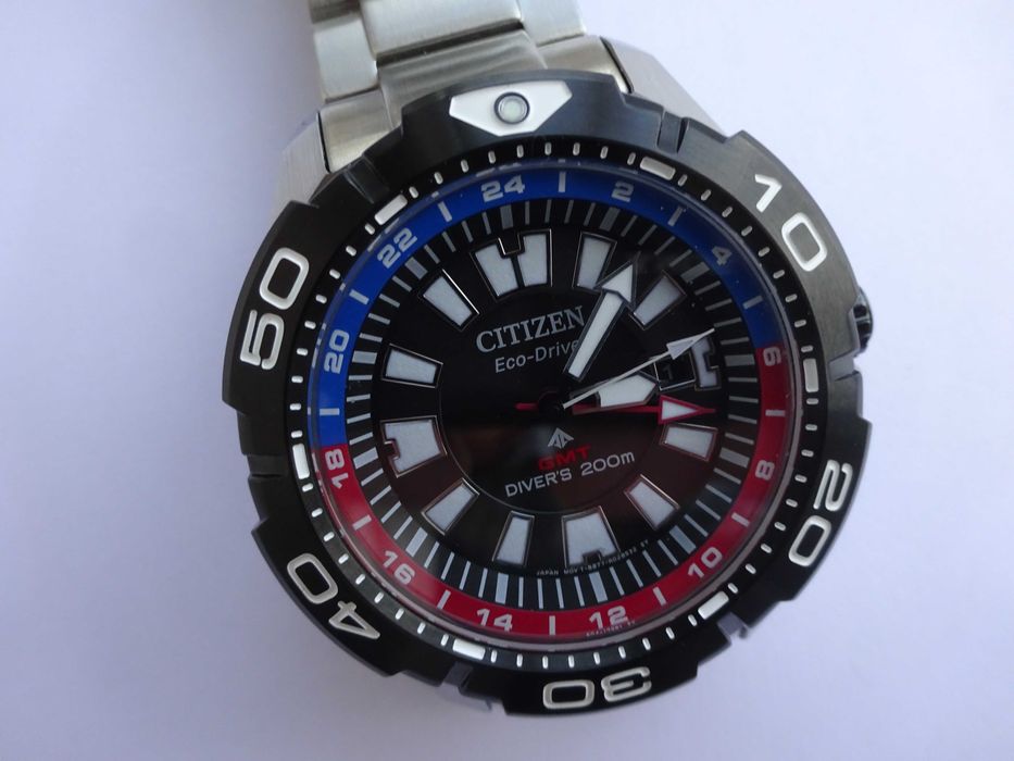 Relógio Citizen Eco Drive Promaster GMT