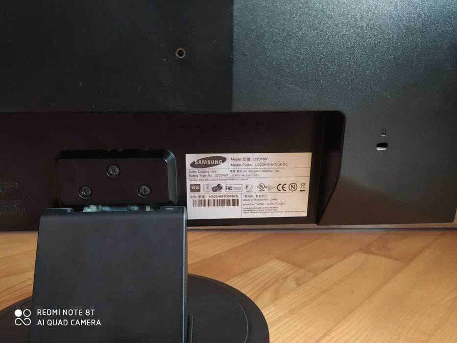 Монітор Samsung 2223NW 1680x1050