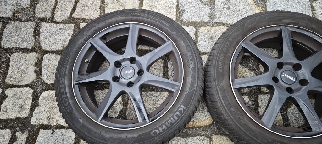 Koła felgi DEZENT 5x112 Audi VW Skoda 205/55/17