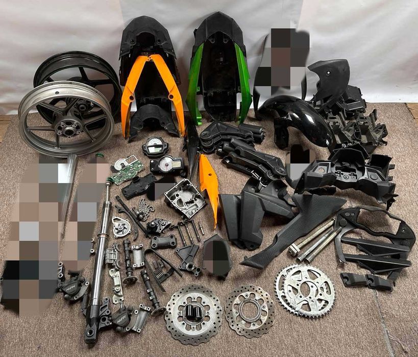 Разборка! Kawasaki Z650 Z750 Z800 Z1000 ZX10R ZX6R Ninja650 Versys 650