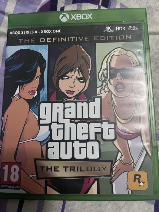 Xbox one Grand theft auto trilogy