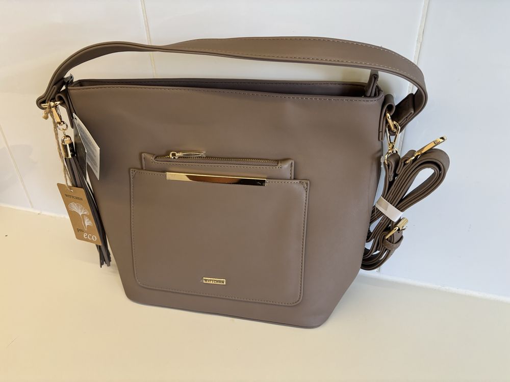 Torebka skórzana Wittchen new 39/30 casual dwa paski