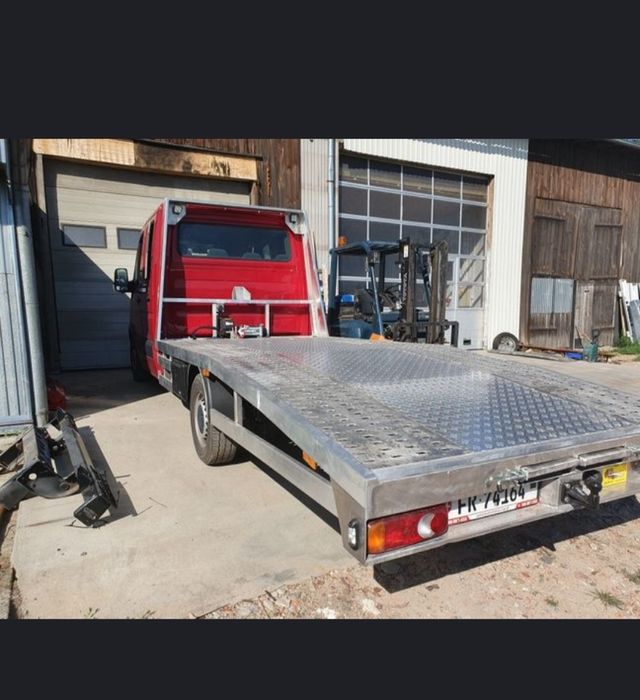 Zabudowa autolaweta autozabudowa stal alu