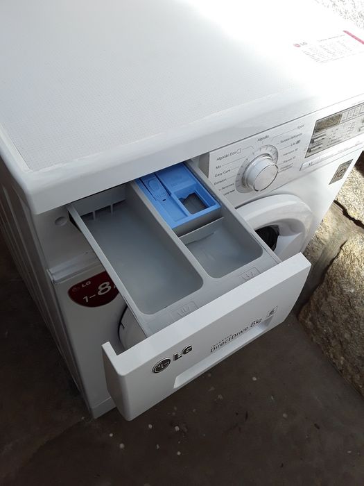 Máquina de lavar roupa LG A++ 8KG