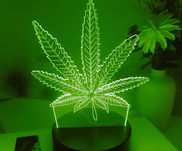 Lampka LED "Ganja"