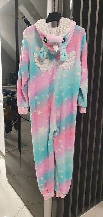 Pizama pajac Jednorozec ciepla 146 cm Primark