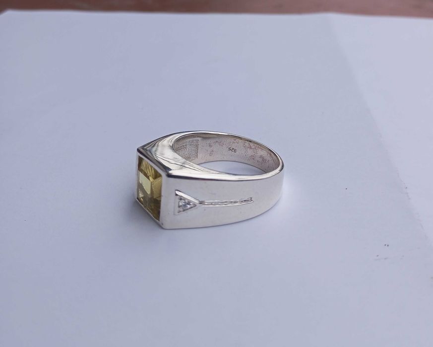 sygnet srebrny masywny