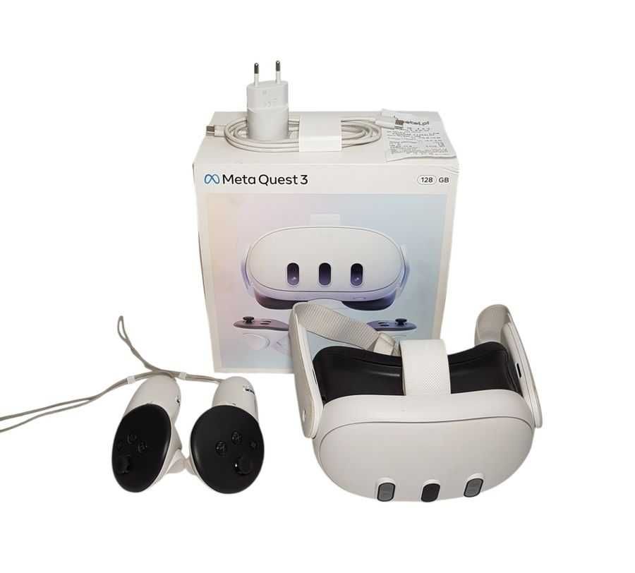 Gogle VR META QUEST 3 128GB Komplet