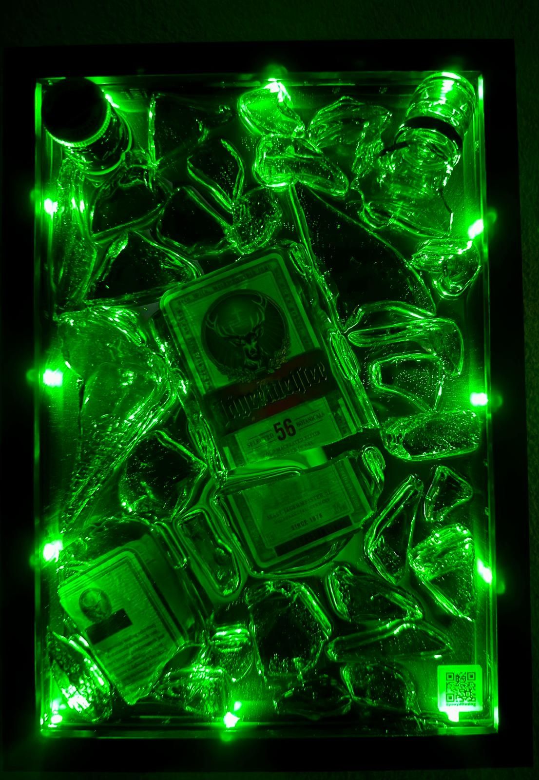 Obraz LED  "klasyczny" Jagermeister NOWOCZESNY DESIGN!