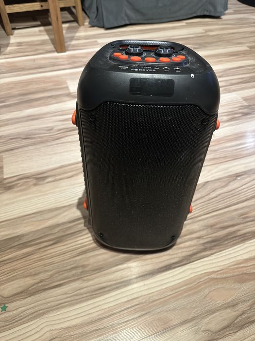 Glosnik bluetooth forever karaoke swieci na kolorowo