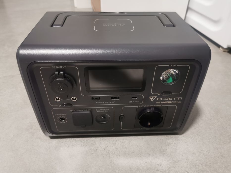 BLUETTI EB3A 600W 268Wh | Przenośna stacja zasilania
