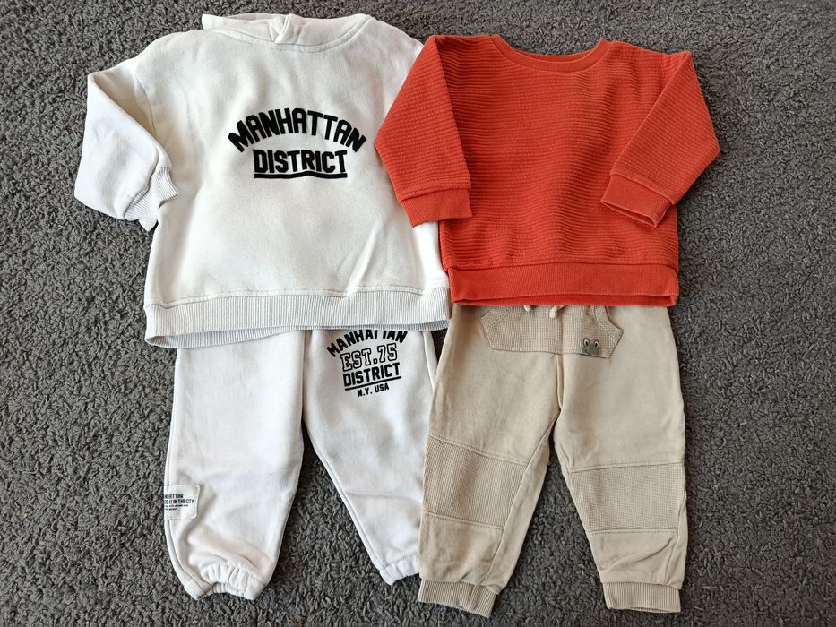 Ubranka chłopięce rozmiar 80