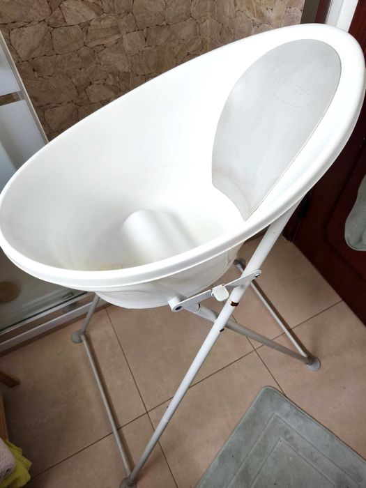 Banheira Shnuggle com suporte