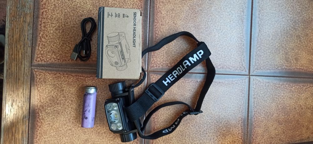 Ліхтарик налобний з червоним світлом Boriut B70