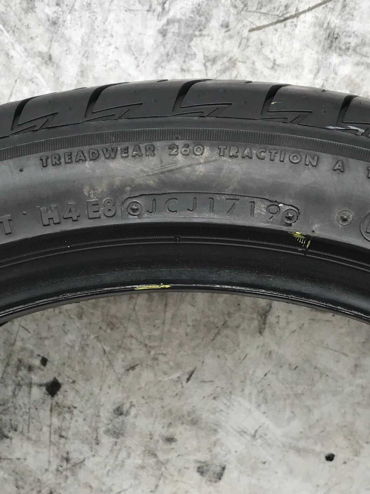 Шины Bridgestone Turanza T001A 225/45R19 Комплект Лето Б/у Оригинал