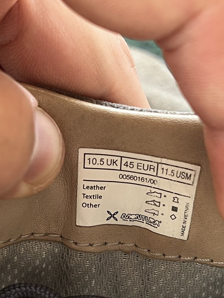 Rzadkie Buty Trekkingowe Skórzane Montura Leather Vibram Wspinaczkowe