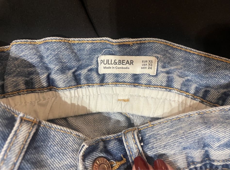 Джинсова спідниця міні xs