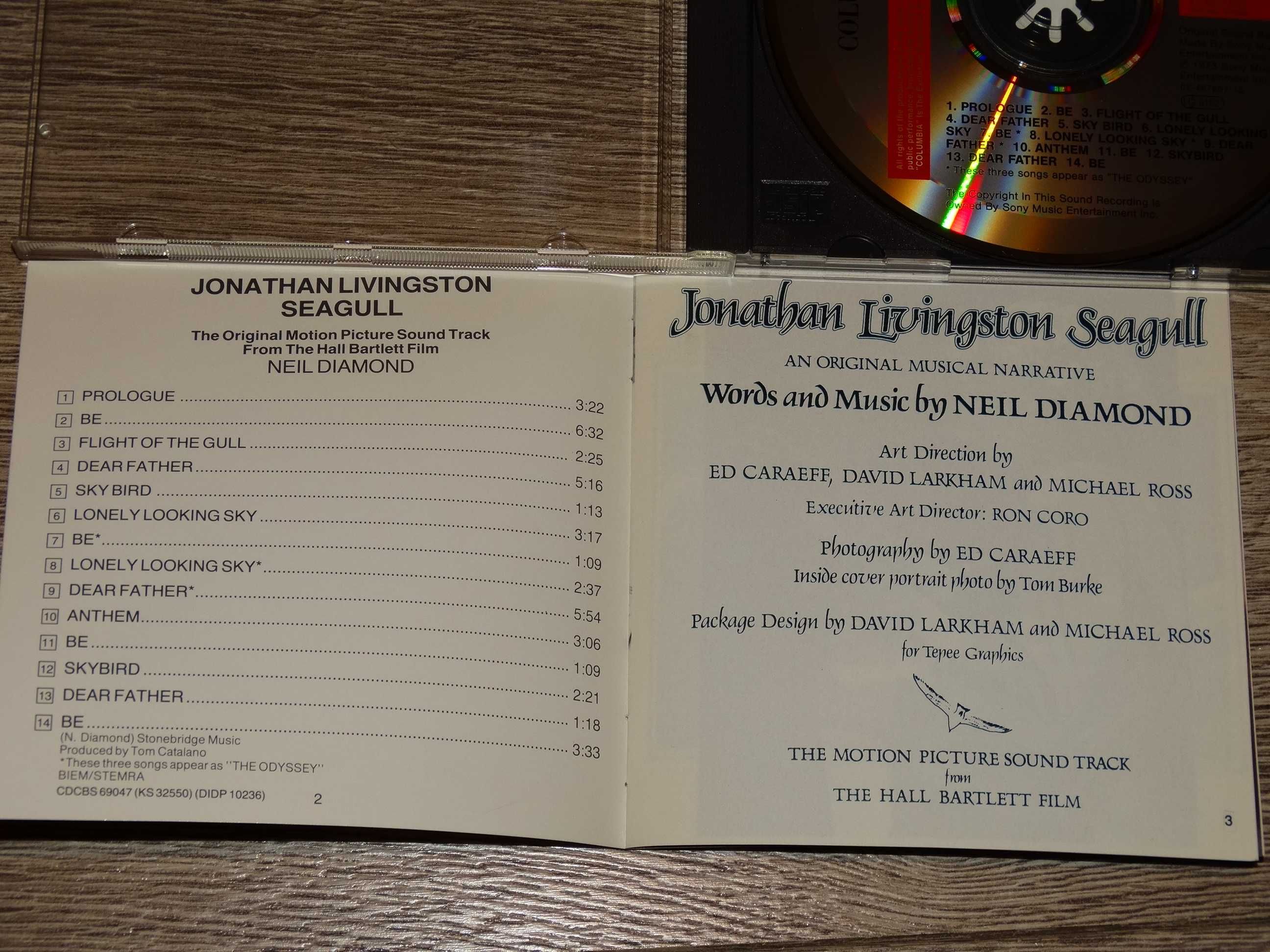 CD Neil Diamond Jonathan Livingston Seagull Original Motion Picture S.