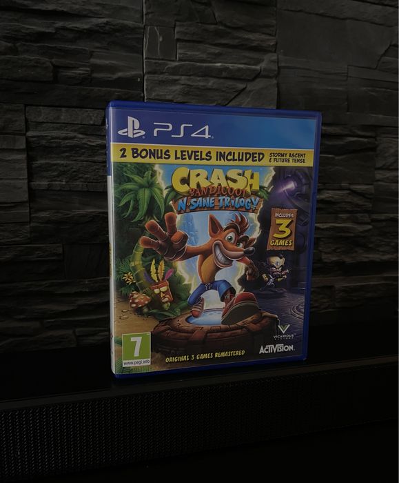 Crash bandicoot nsane trilogy / ps4 / ps5 / playstation 4