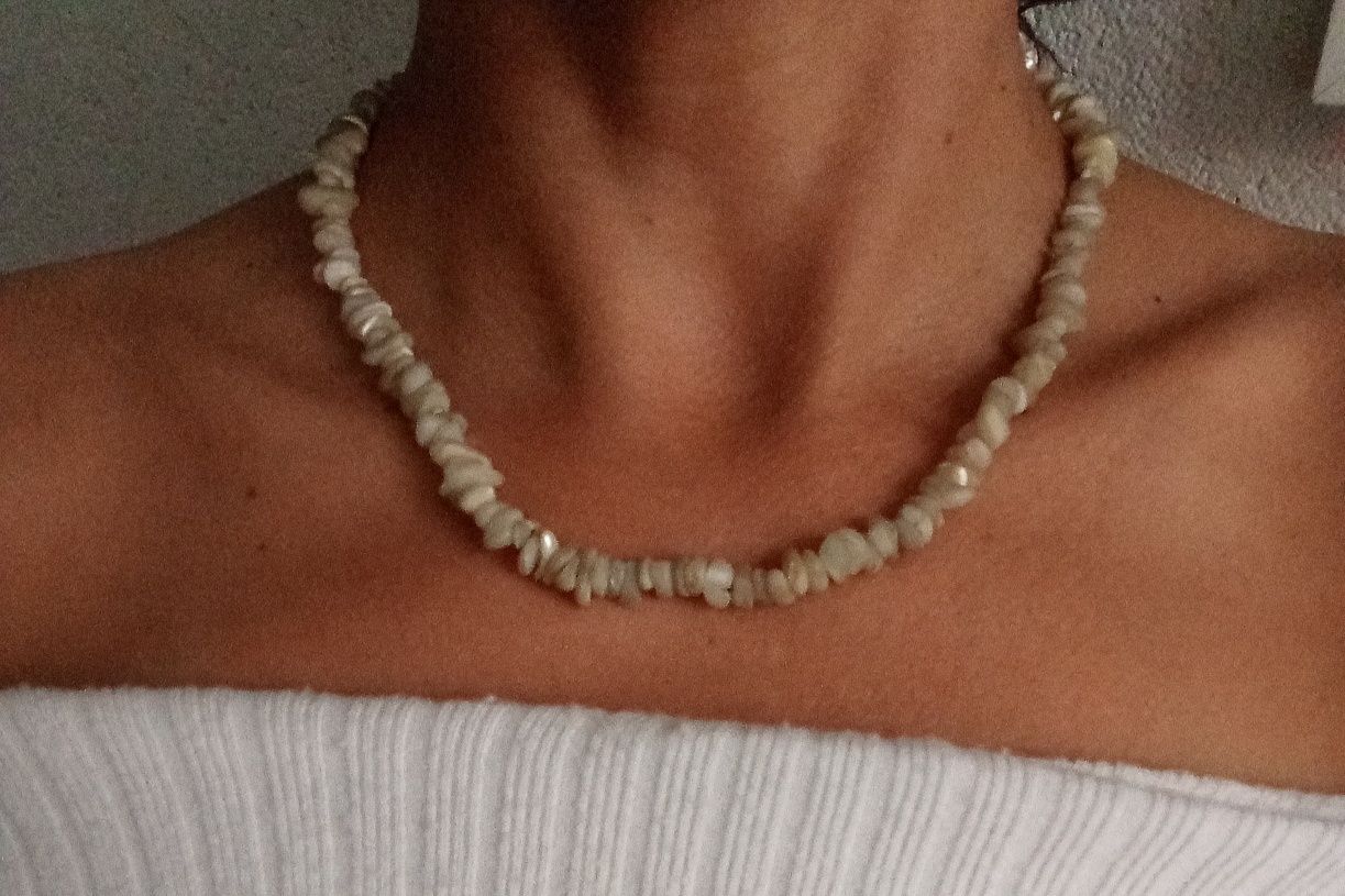 Naszyjnik choker krótki PRL